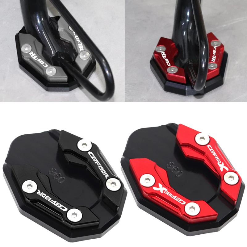 For Honda CBF190R CBF190X CBF190TR CBF 190R 190X 190TR 190 Motorcycle Accessories Side Stand Enlarge Plate Kickstand Extension