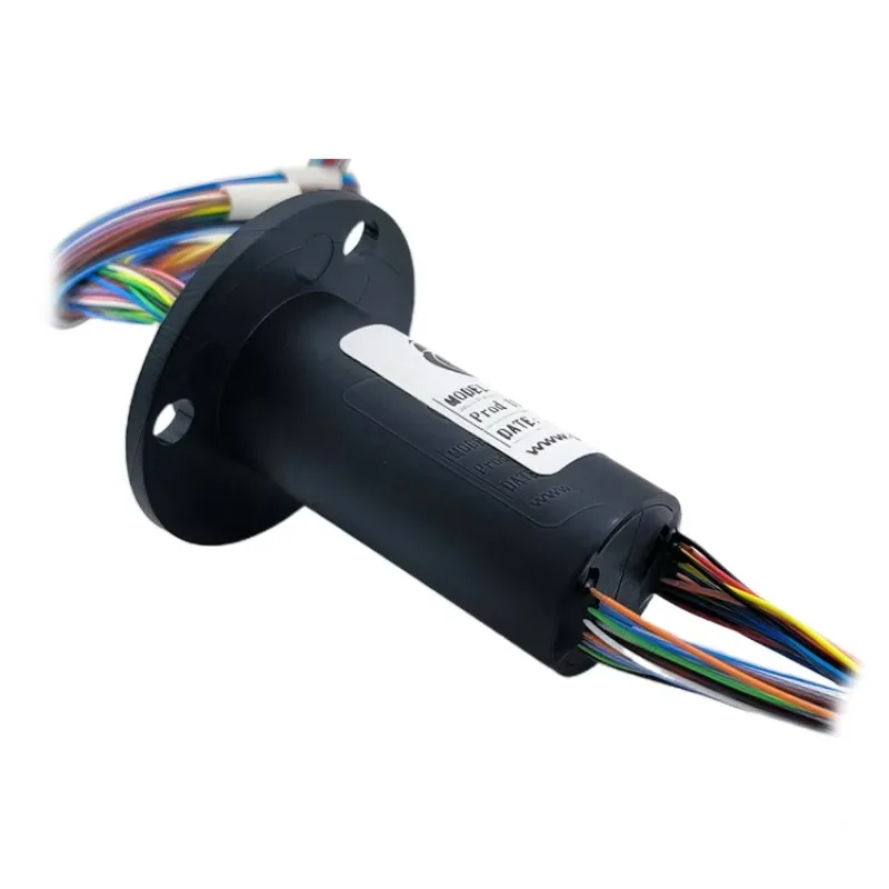 

36-Wire Electrical Swivel Slip Ring WX22-36PS Power Conductive Contact Materials