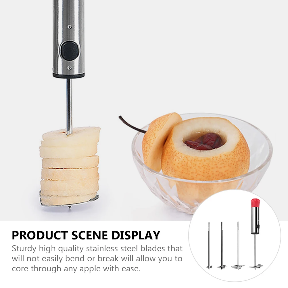 

304 Stainless Steel Fruit Core Remover Corer Tool Heavy Duty Vegetable Gadget Sturdy Blades Kitchen for Cooking