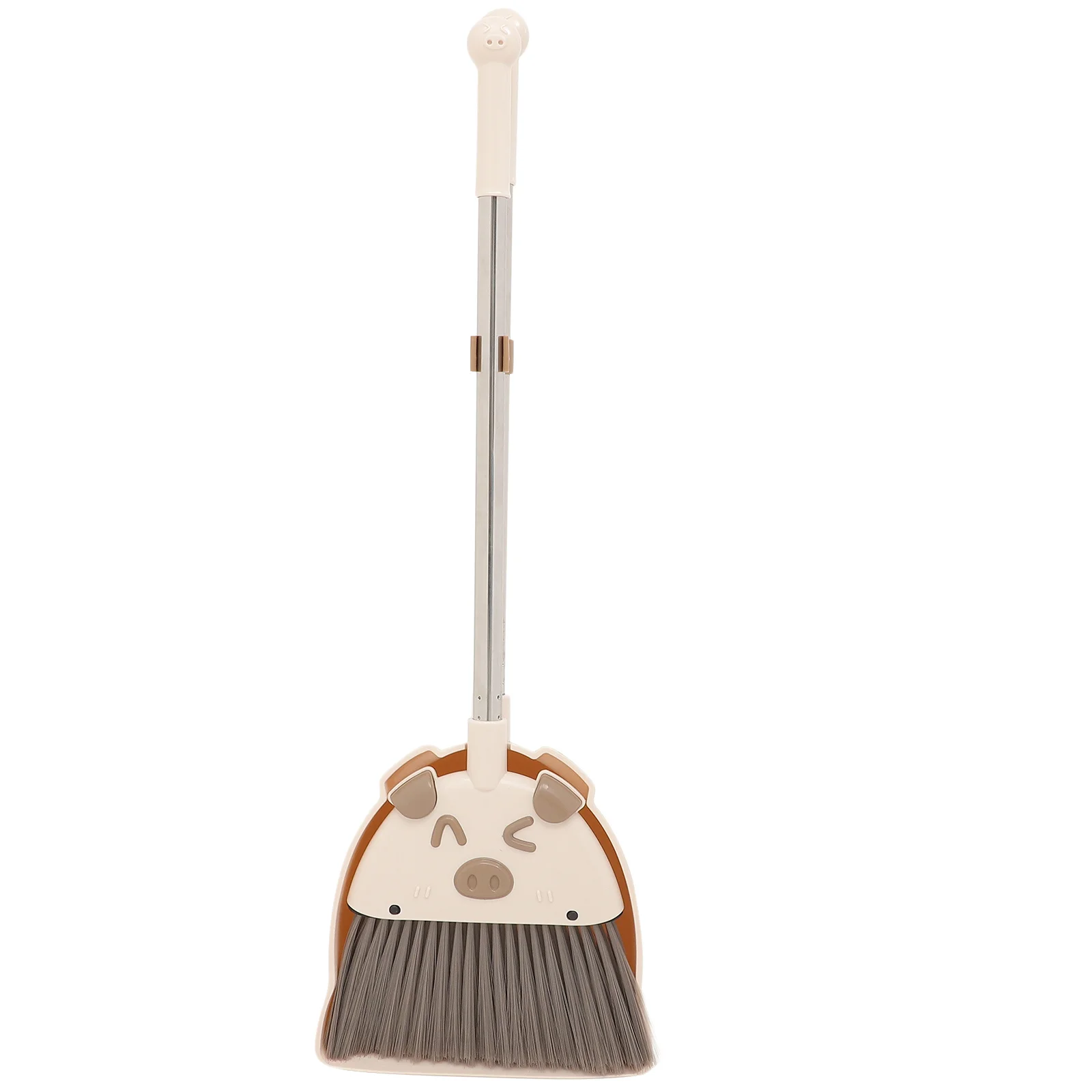 1 set 1 Set Broom Dustpan Set For Kids Children'S Cleaning Playset Small Broom Tool Toddler Housekeeping Helper Pretend Play
