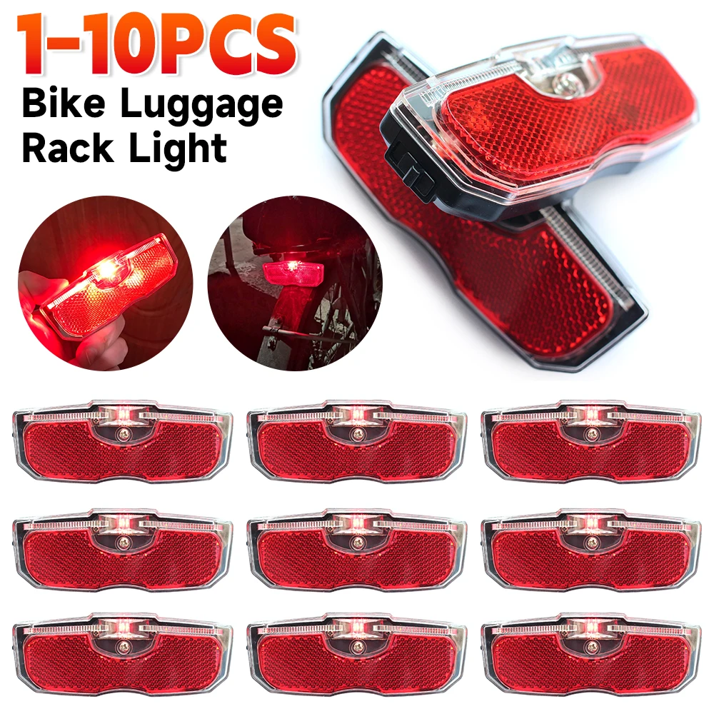 אופניים מתלה אופניים זנב אור הוביל אופני הרים אור אופניים אופניים עמיד למים מושב אחורי מחזיר אור עבור בטיחות החיזור לילה