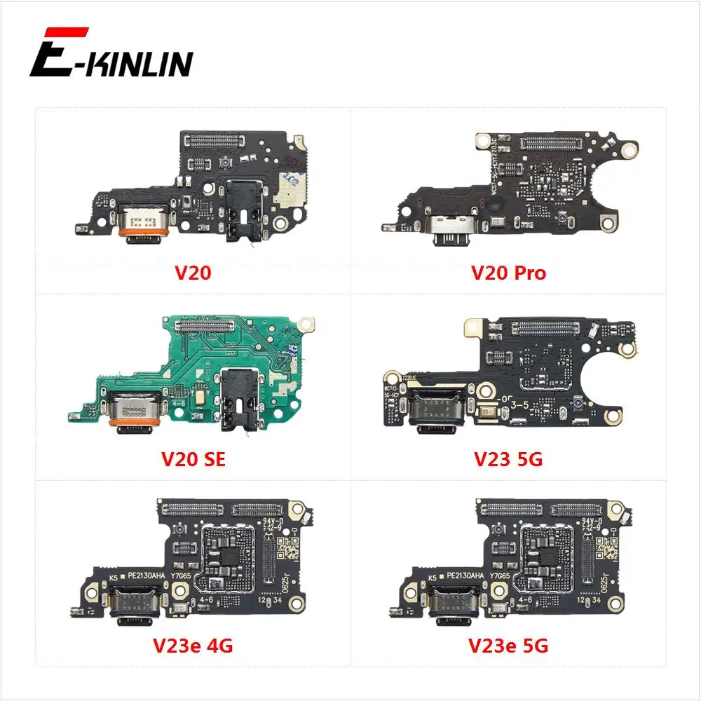 Charger USB Dock Charging Dock Port Board With Microphone Flex Cable For Vivo V20 SE Pro V23 V23e 4G 5G
