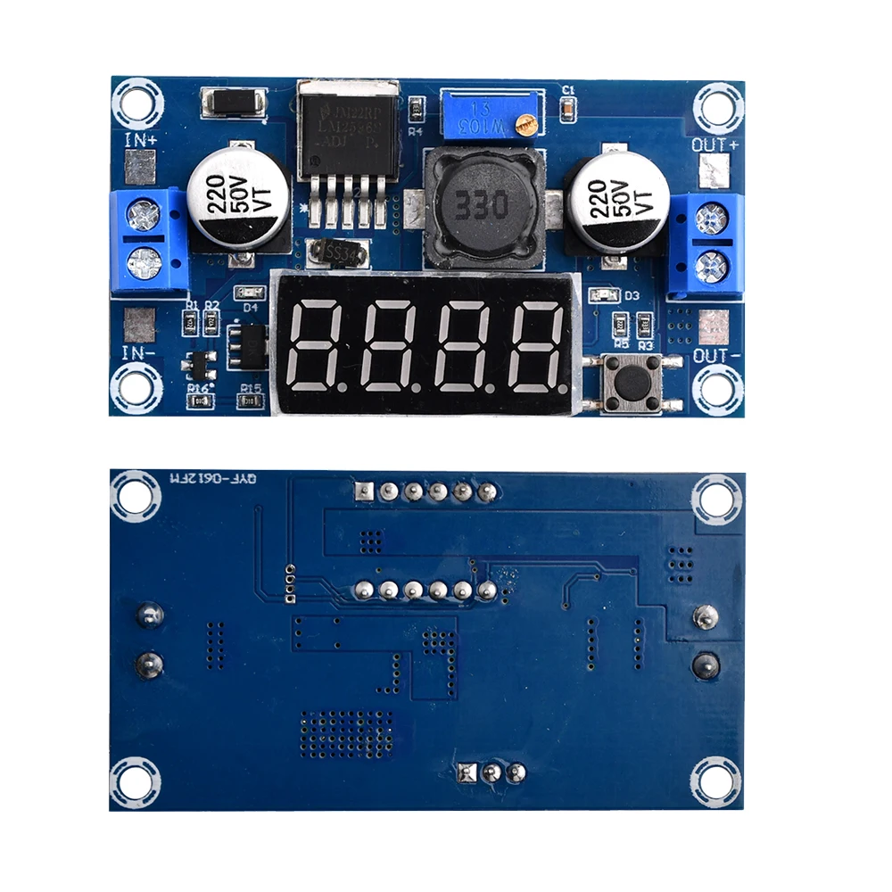 LM2596S DC-DC Réglable Alimentation Régulée Abati eur Technologie DC4-40V à DC2-36V Buck Convertisseur LCD Affichage Tension Courant