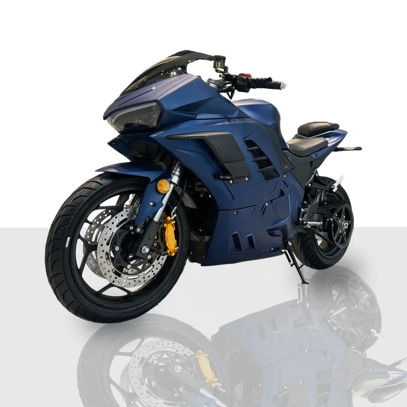 

2025 New Style Chain Powerful 3000w 10kw Middle Motor 140km/h Hot Sale Russia USA Electric Motorcycle