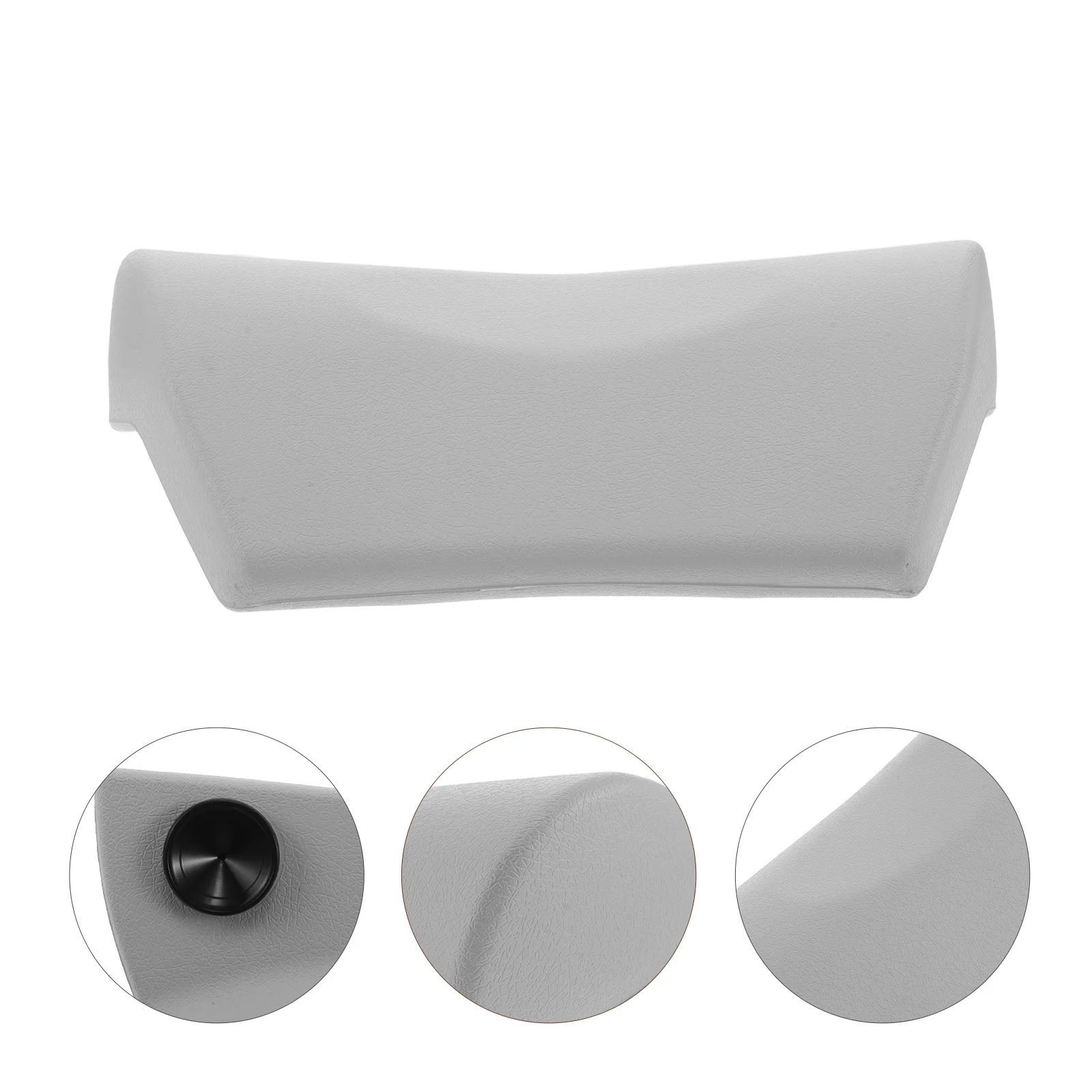 

Waterproof Bath Pillow Soft PU Suction Cups Non-Slip Tub Headrest Comfortable Neck Support Bathtub Neck Pillow