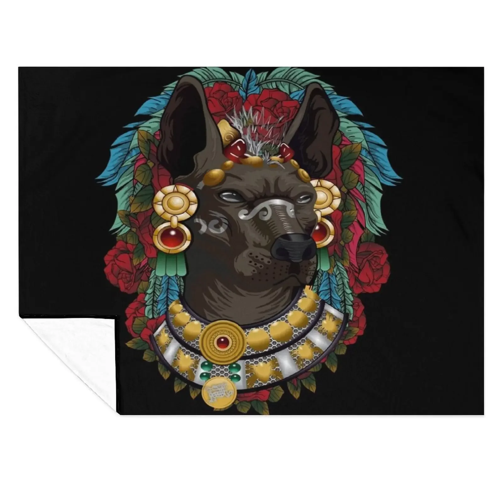 

Xoloitzcuintle Throw Blanket valentine gift ideas Furrys Personalized Gift warm winter Blankets