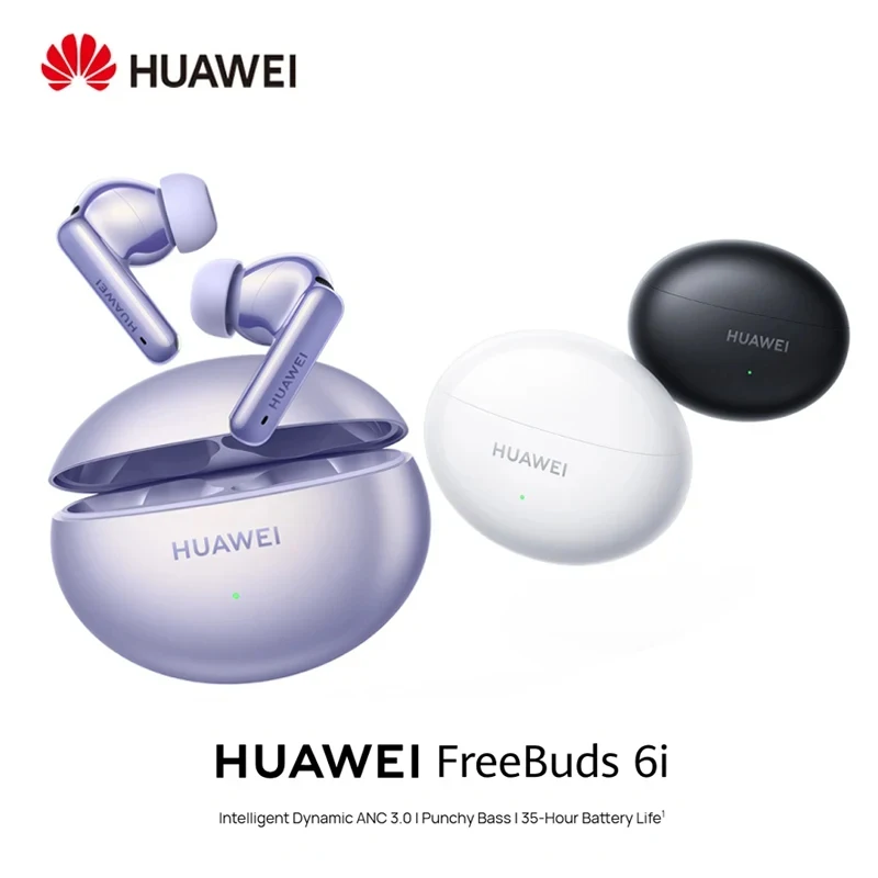 

Huawei FreeBuds 6i Earphones Wireless Bluetooth 5.3 Headphone TWS Active Noise Reduction Earbuds Hifi High Quality Headset Pro