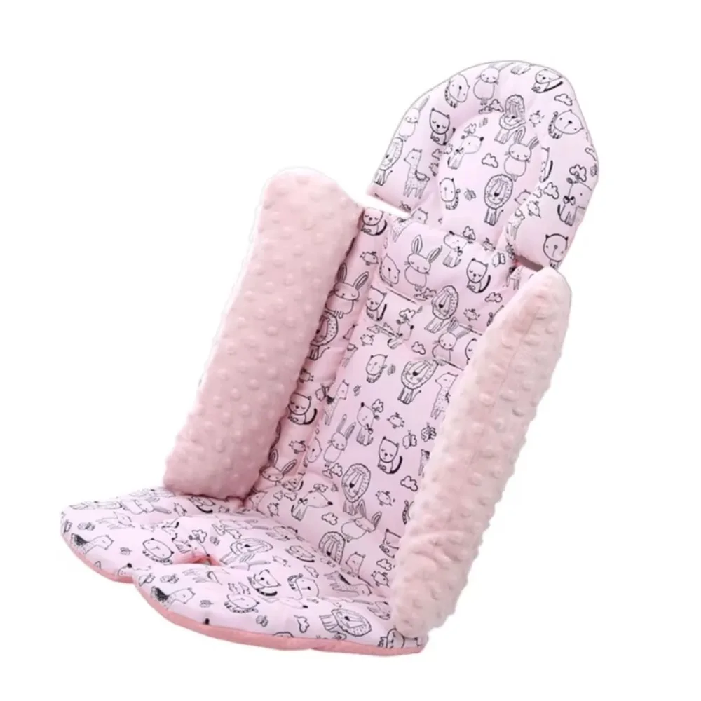 

Cartoon Pattern Baby Stroller Cushion Baby Seat Cushion Stroller Accessories Pushchair Car Mat Car Seat Seat Liner