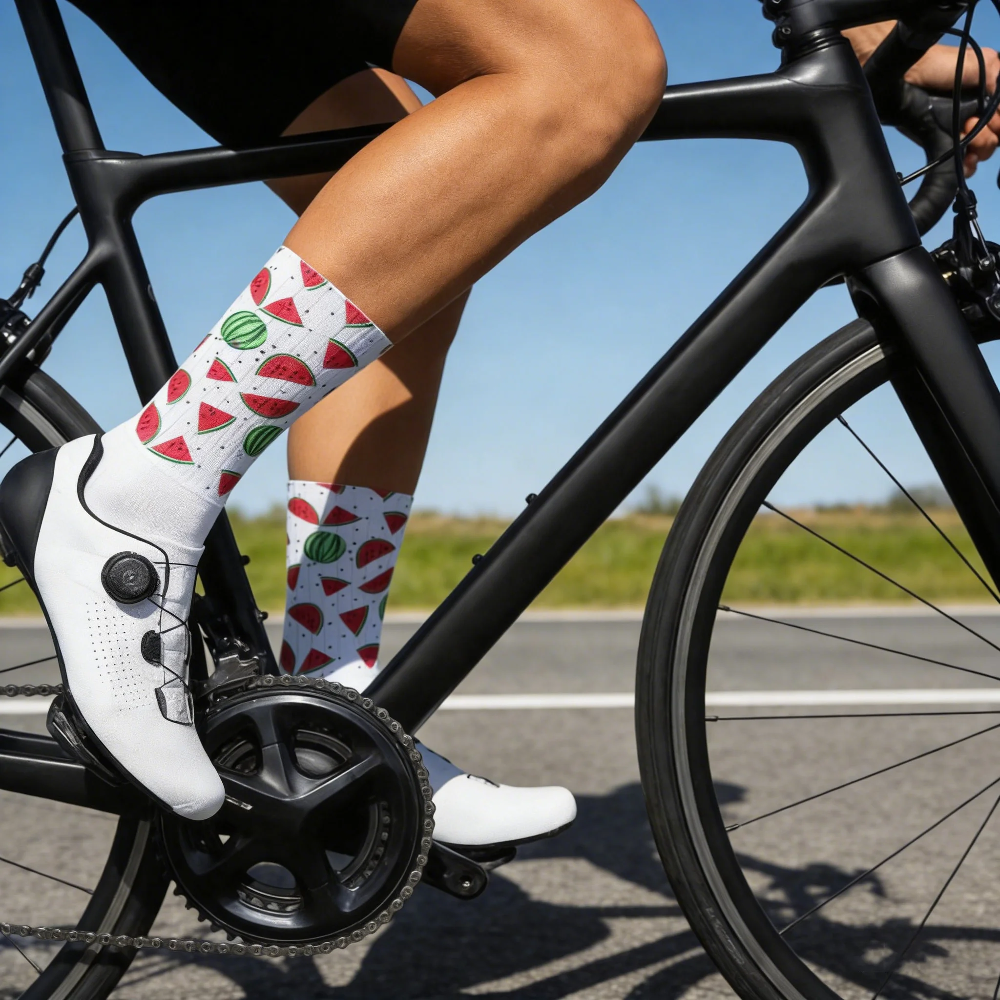 

non-slip 2026 silicone New cycling breathable socks summer professional cool race aero sports bike running socks Calcetines Cicl