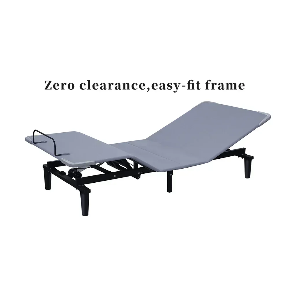 

Modern Smart Furniture Cama Ajustable King Or Queen Size Electric Adjustable Bed Frame With Massage For Home And Hotel