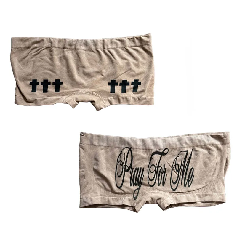 2000년대 여름 레이지 홈 캐주얼 패션 레터 크로스 프린트 고딕 미니 반바지 미국 섹시 스파이스 걸 로우 웨이스트 슬림 핫팬츠