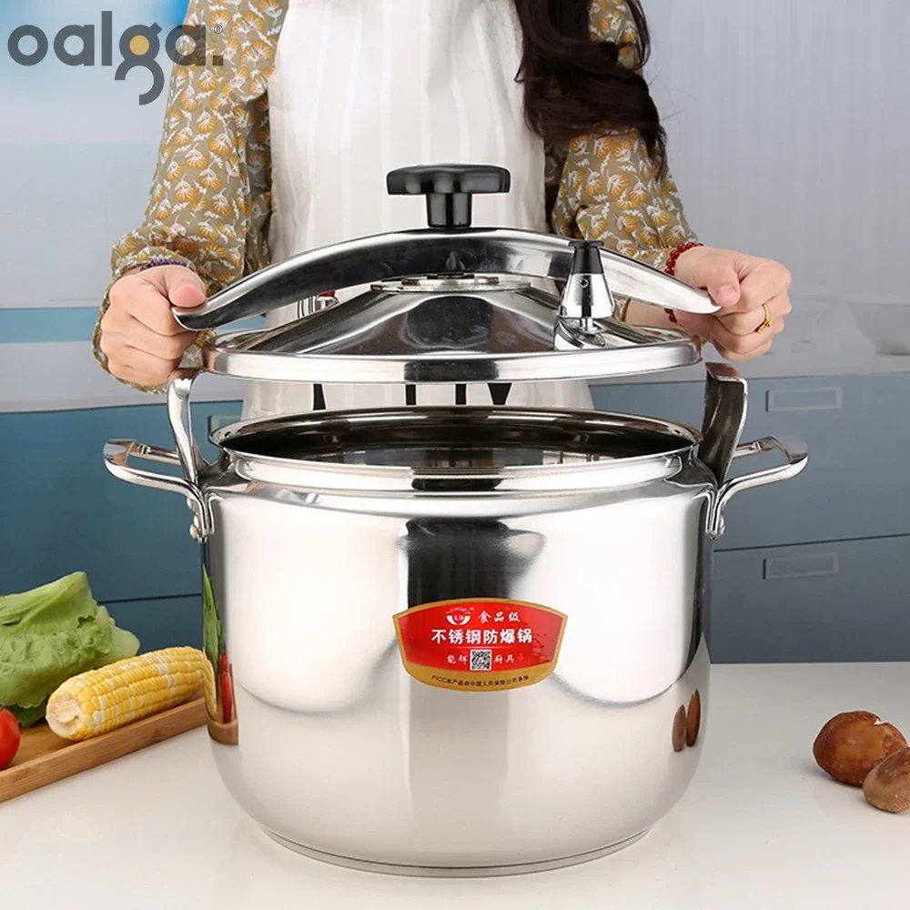 

15L-80L 304 Stainless Steel Explosion-Proof Pressure Cooker, Large-Capacity, Commercial Soup Pot, Hotel Restaurant Hot 압력밥솥