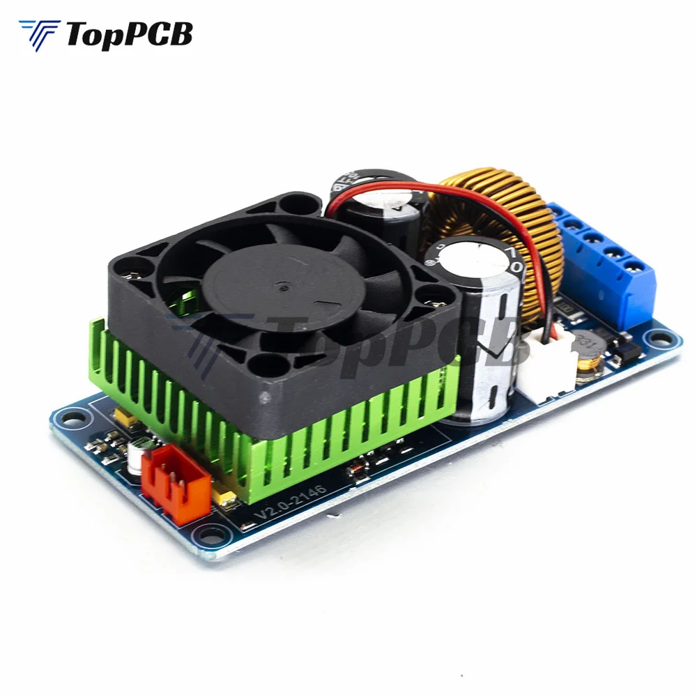 IRS2092S 500W Power Amplifier Board Mono Channel Class D Digital HiFi Audio Amp 20Hz-20KHz 4-8 ohm for Car Speaker Subwoofer