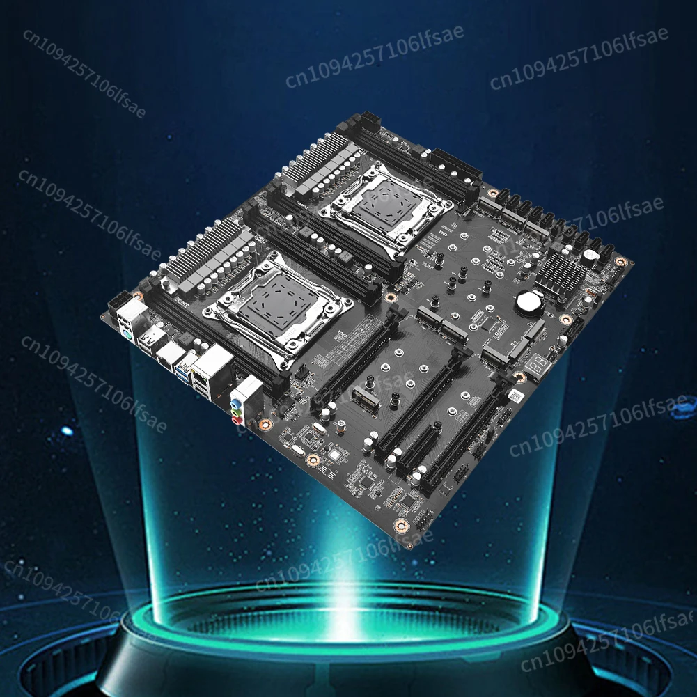 X99 D4 Dual Pro Mainboard 8 DDR4 Memory Slot Desktop Motherboard 10 SATA 3.0 Interface PC Mainboard