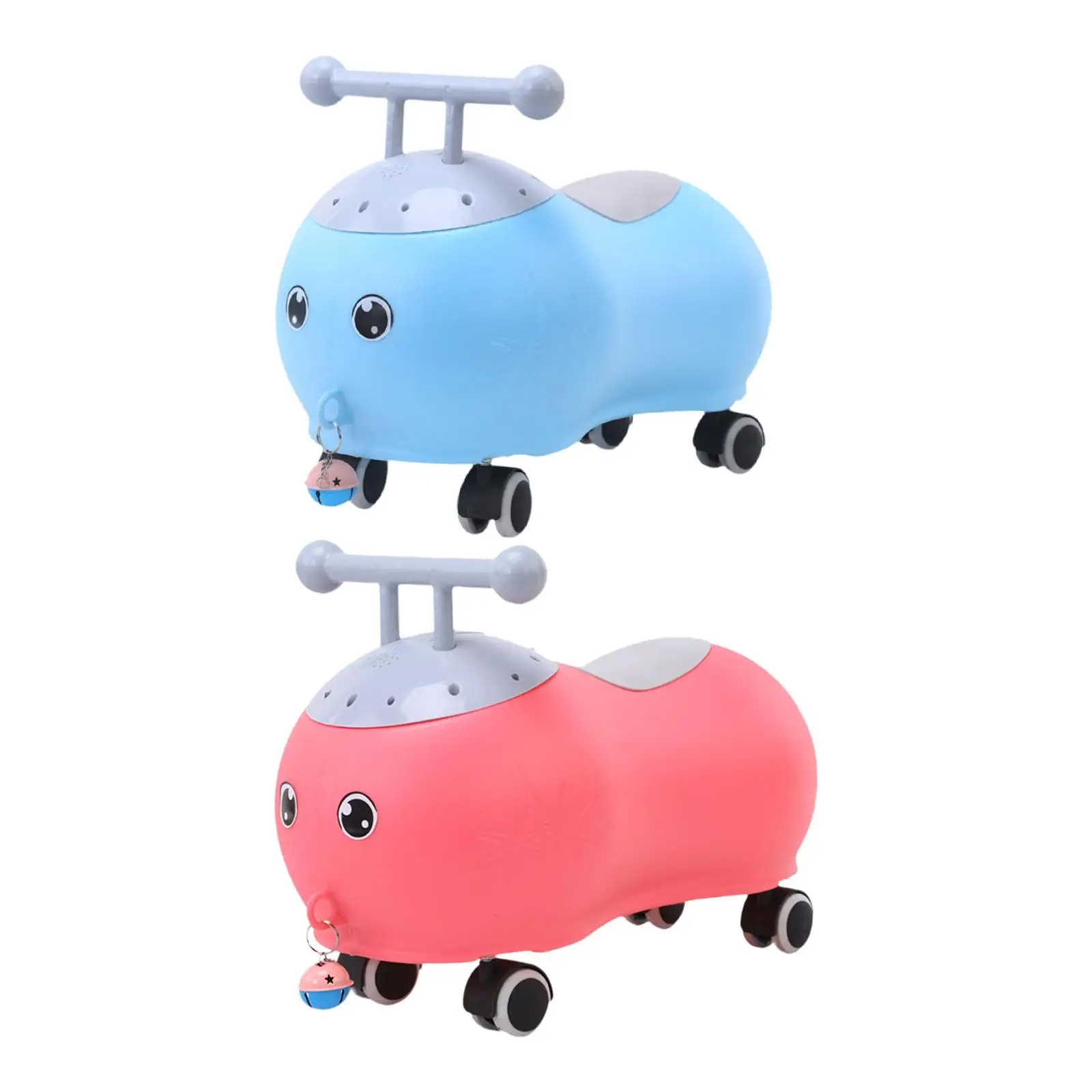 Children Scooter Silent Cartoon Develops Motor Skills Wheel Scooter Outdoor Ride Ons for Child 3 Years and up Children Twist Car