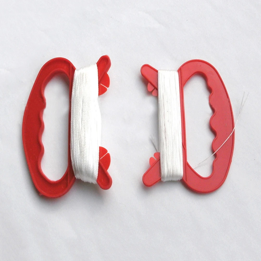 

5pcs 100M Kite String Line Board Strong Twine Winding Handle For Outdoor Sports Flying Shape Reusable Multi