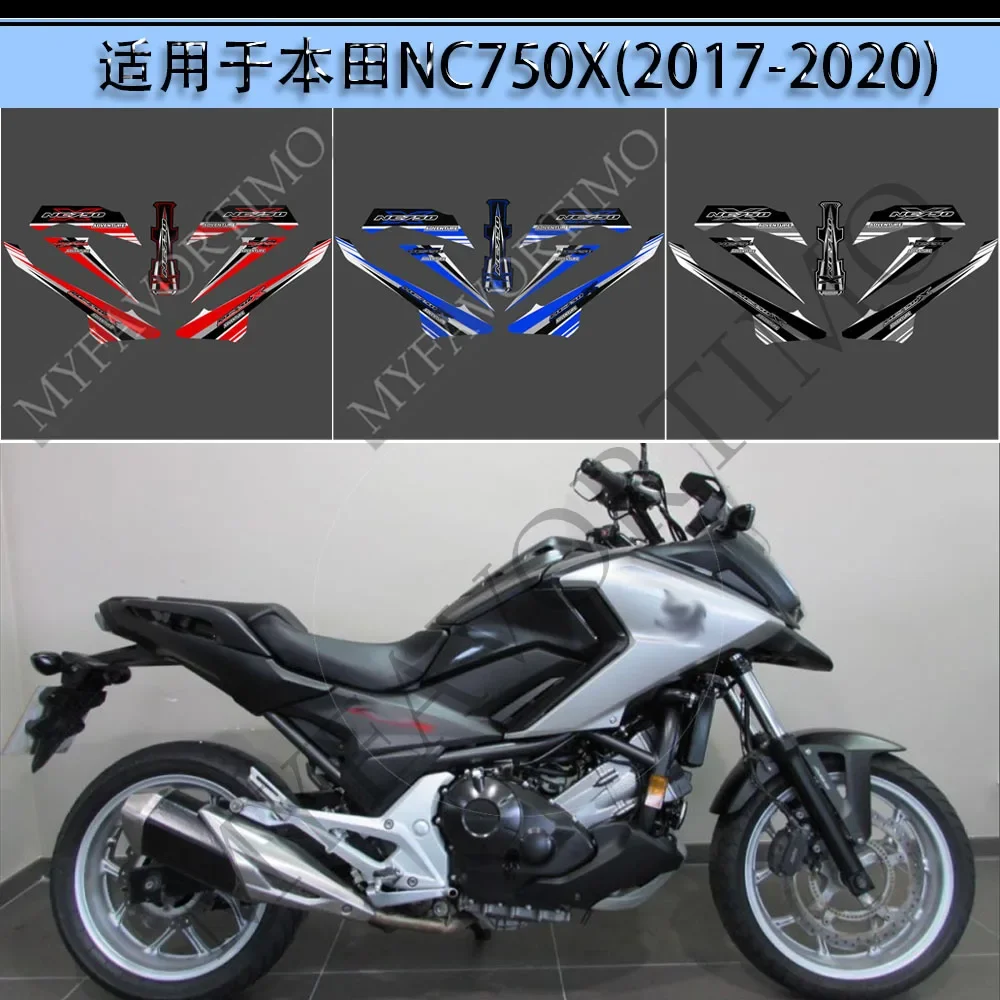 

For Honda NC750X NC 750X 750 X Fairing Cover Fender Protection Motorcycle Tank Pad Protector Tankpad Stickers Kit 2019 2020