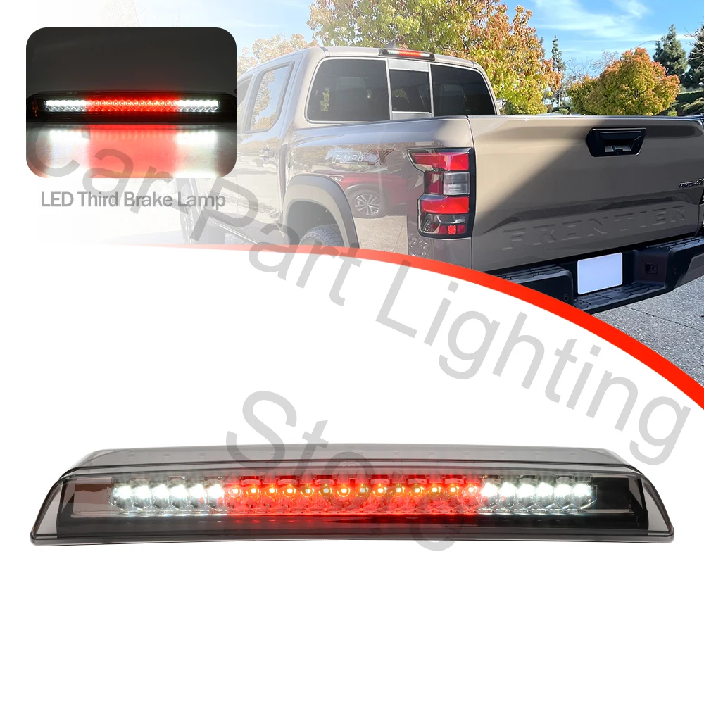 1pc For Nissan Titan Frontier D40 D41 LED high mount brake stop light 3rd third brake light  cargo light