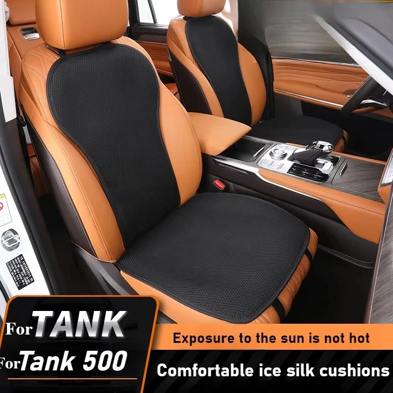 For TANK 500 Hi4-T/Hi4-Z 7PC Car Seat Covers Protective Pad All Seasons Front and Rear Seat Cushions Seat Protectors Accessories
