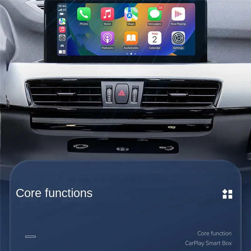 2 في 1 Carplay Box Android Auto Wireless Carplay Converter Car Android Smart Box محول لاسلكي محول السيارة #5