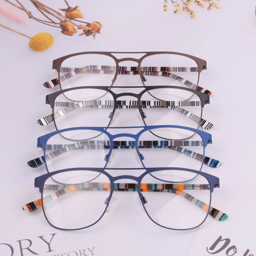 

Ultra Lightweight & Thin Glasses for men Square Retro Unisex Eyewear for unisex, Pressure-Free Experience for students Leisure