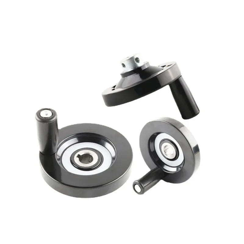 Bakelite Hand Wheel Back Wave Hand Wheel Jackscrew Inner Ripple 63/80 Machine Tool Accessories Hand Wheel round Handle