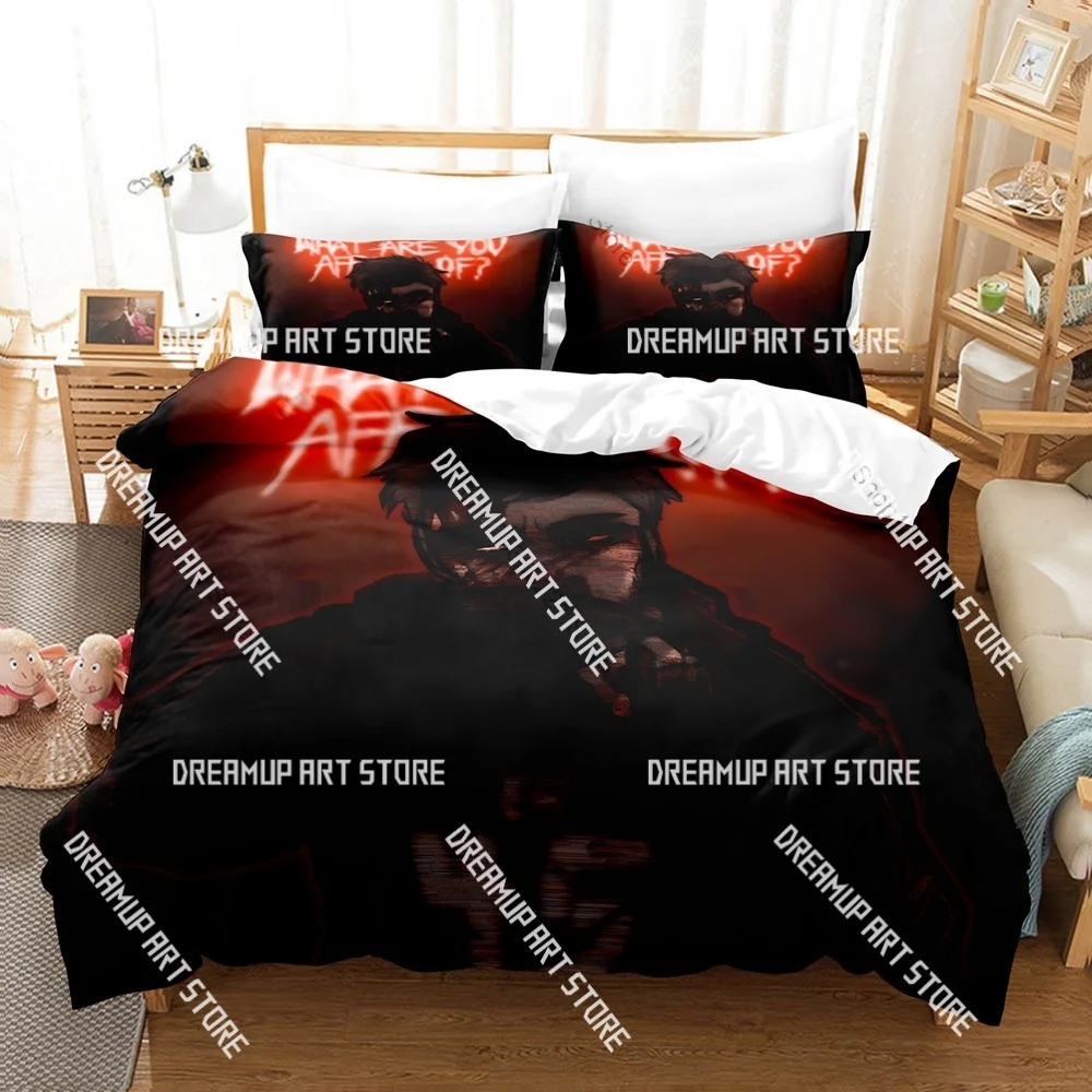 3D Print Scary Afraid of Monsters 45 Bedding Set for Boys Girls Duvet Cover Pillowcase Twin Queen King Full Single Double Sizes