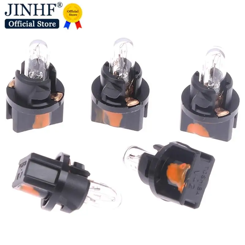 

5PCS High Quality For 12V1.2W V-2 Small Bulb Indicator Light Car Instrument Lamp