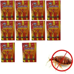 10pcs Bed Bugs Insecticide Killing Bed Bugs Fleas Lice Bait Drugs High Effective Bed Bug Killer Powder Pest Control Bedbug Drug