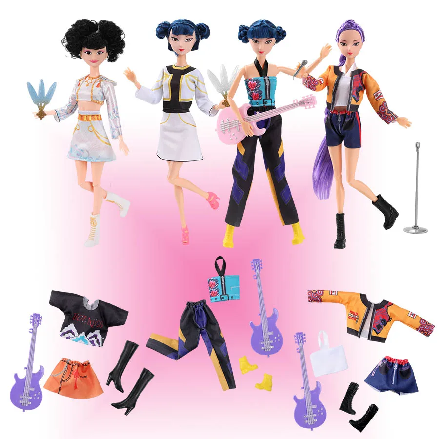 

Hot selling girl group peripheral clothes,+accessories, suitable for girls with a size of 11.5 inches, suitable for children age