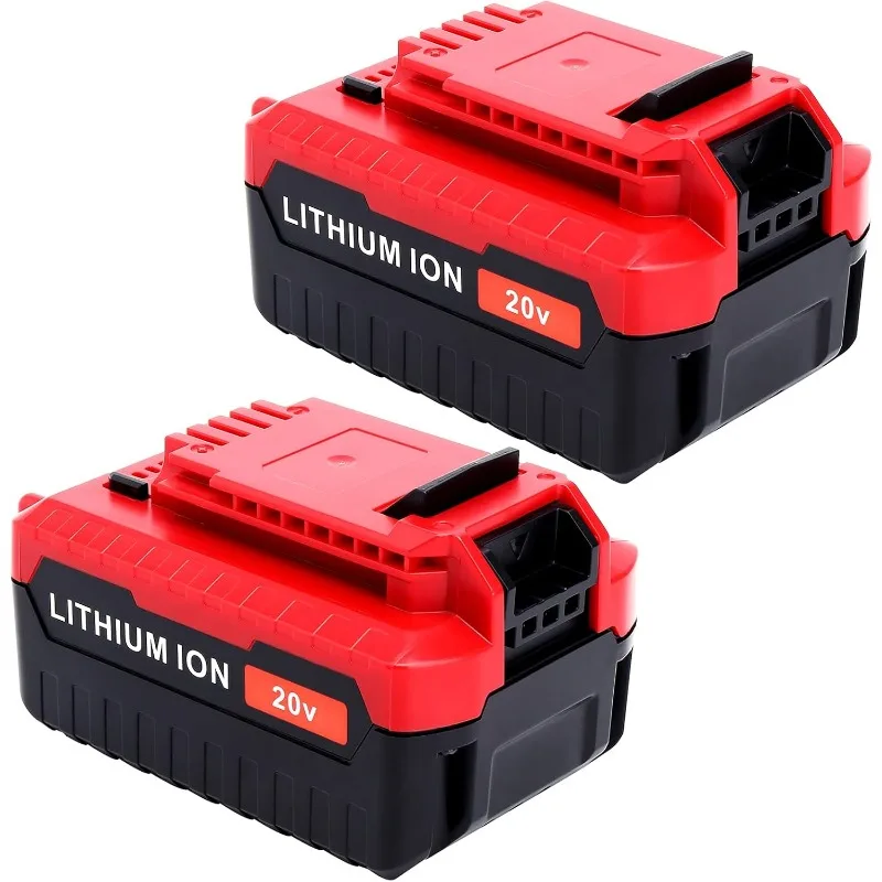 

2 Pack 20V Max 6.0Ah PCC685L Replacement for Porter Cable 20V Lithium Battery PCC685LP PCC680L PCC681L PCC682L