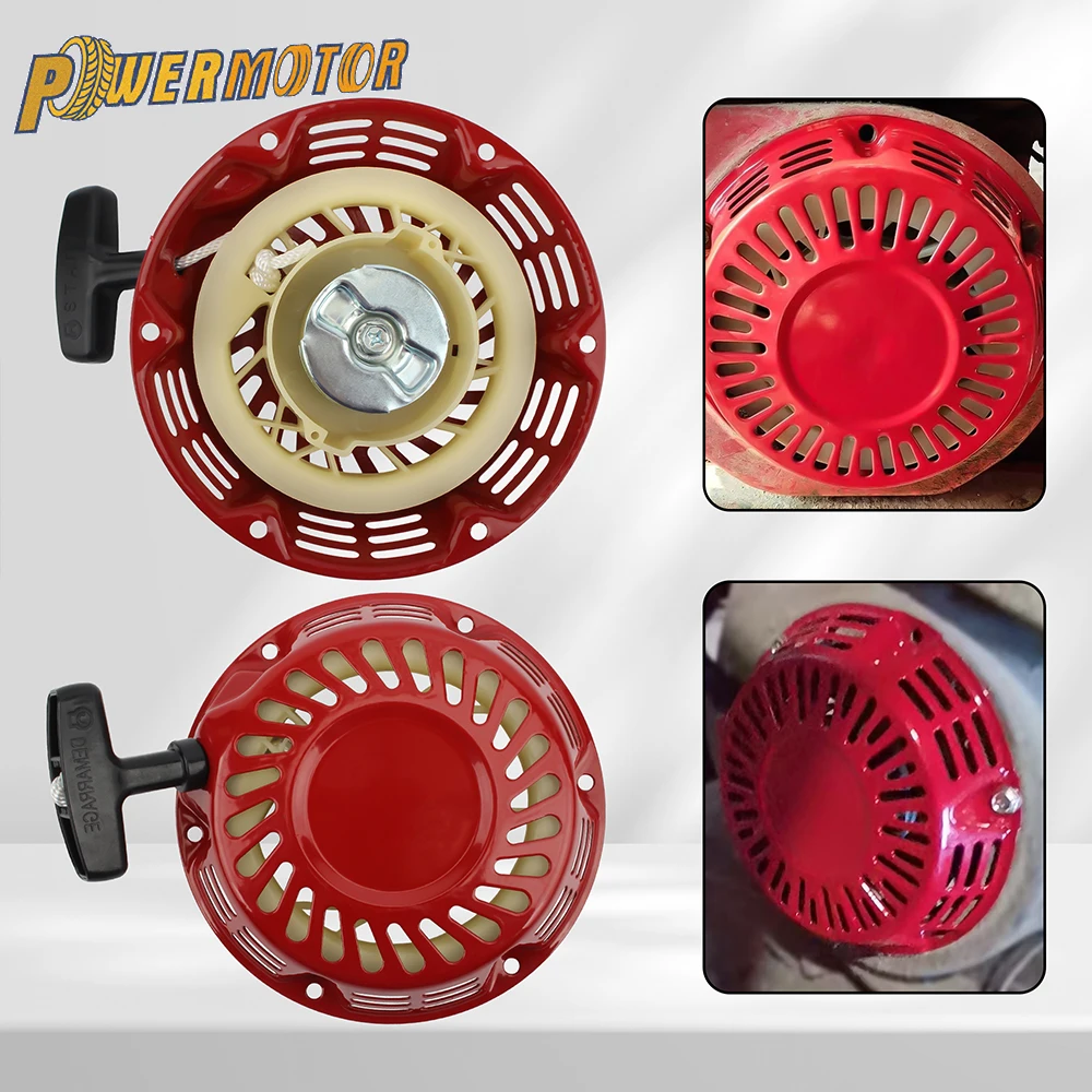 Motorrad Pull Recoil Starter Garten Start Recoil Montage Kit Für Honda GX160 GX168 GX200 5,5/6,5 PS Motor Motor Teile