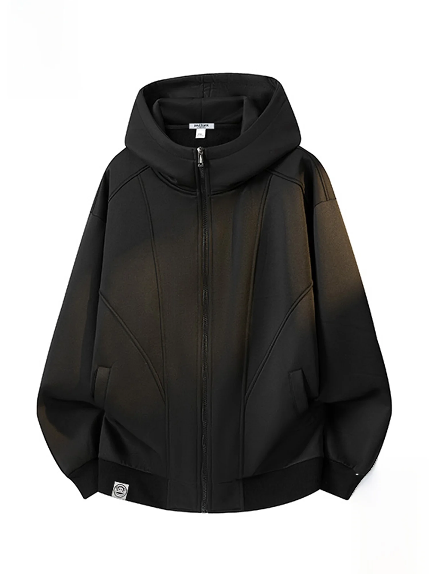 

PaulFrank Spring Casual Hoodie Men's Loose Fit Open Cardigan Jaet Comfortable Polyester Fiber Long Sve Zipper Design