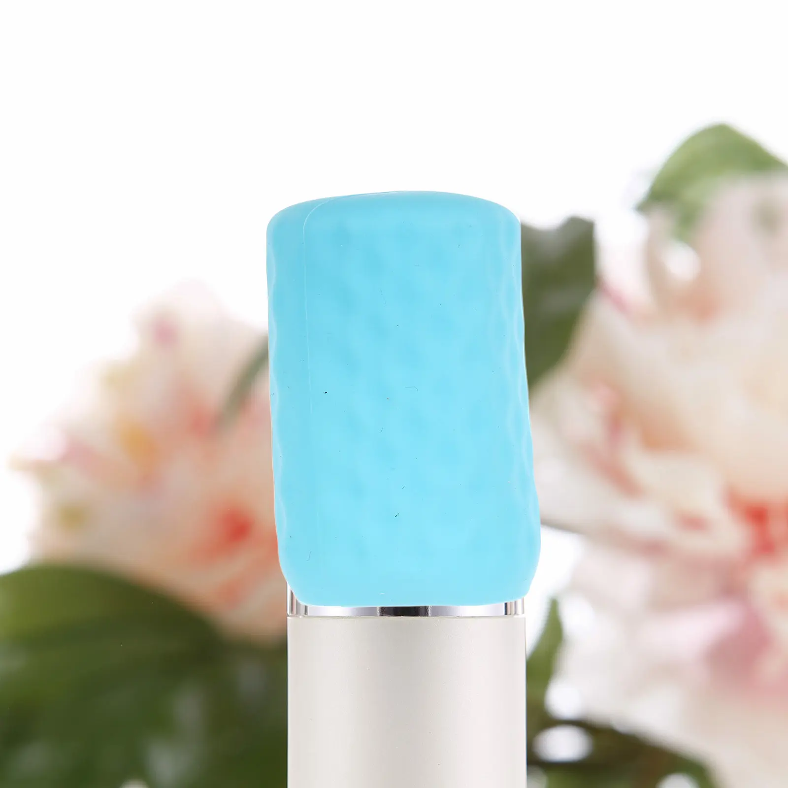 20Pcs Travel Size Silicone Bottle Sleeve Leak Proof Protector Elastic Travel Bottle Covers Toiletries Vial Protector Case