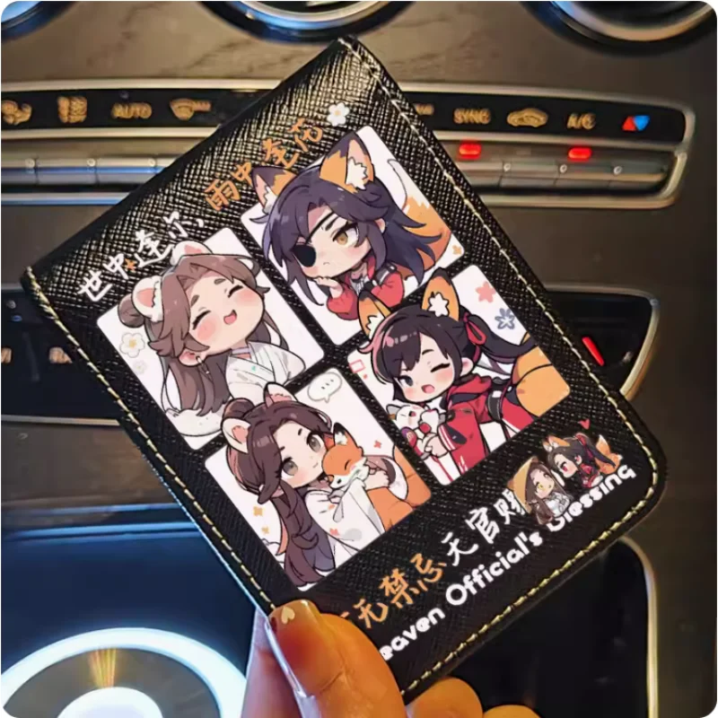 Tian Guan Ci Fu Huacheng Xielian Fashion Wallet PU Purse Card Cash Holder Bag Cosplay Gift B641