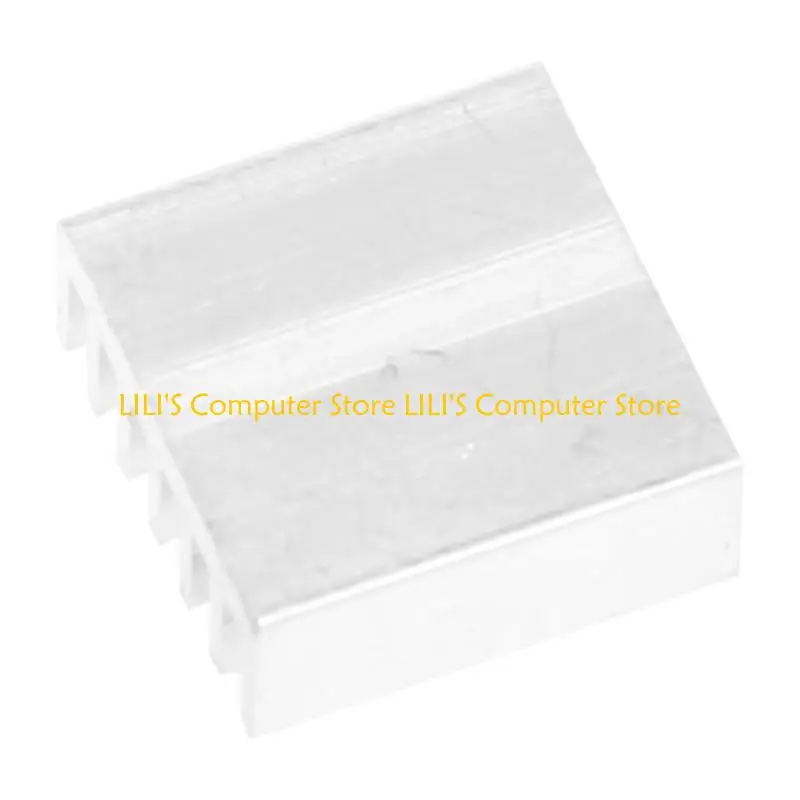 A52B 5 قطعة عالية الجودة 14x14x6 مللي متر الألومنيوم بالوعة الحرارة ل LED الطاقة شريحة الذاكرة IC DIY بها بنفسك #4