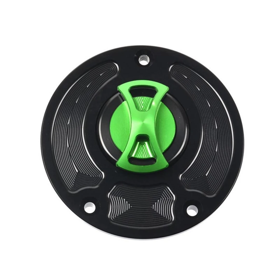 For Kawasaki Z650 Z750/R Z1000/SX ZX-6R ZX-10R Versys Z800 Z900 NINJA H2/R Keyless Quick Release Tank Fuel Caps Gas Cover Case