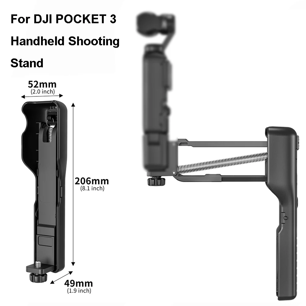 For DJI POCKET 3 Handheld Stand Spring Shock Absorber For DJI POCKET 3 Case Holder