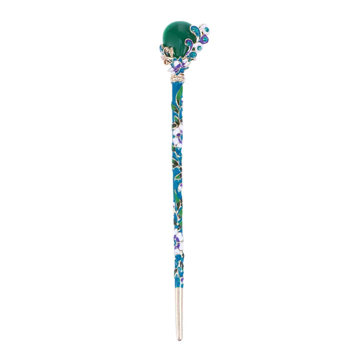 

Vintage Hair Chopsticks Hair Decor Chinese Hairpins Ancient Hair Clip Hair Stick (Green) women hairpin