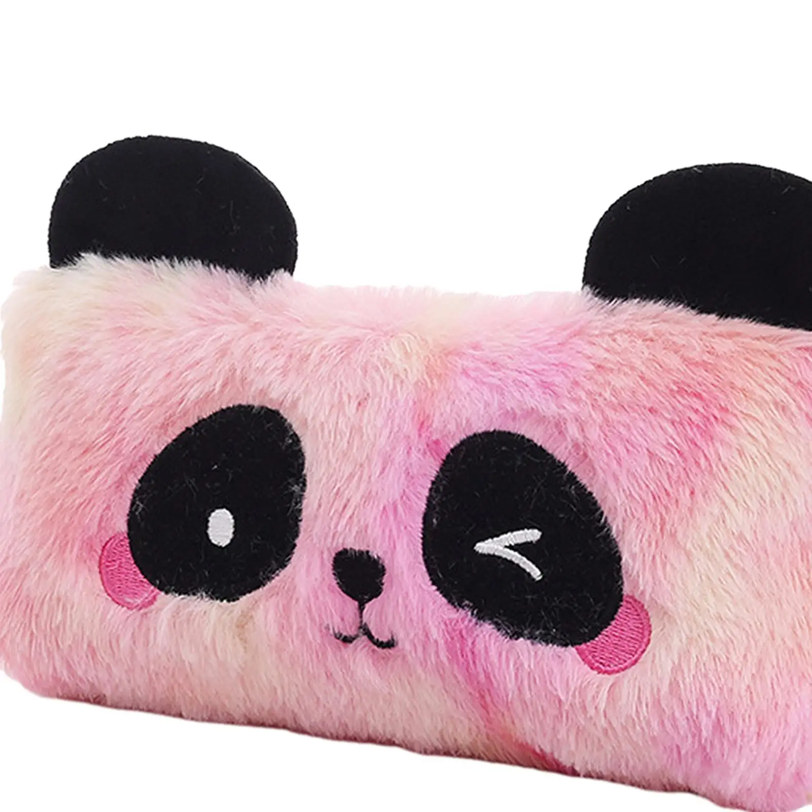 Estuche de lápices de Panda, bolsa de bolígrafos portátil para estudiantes, niños, hogar