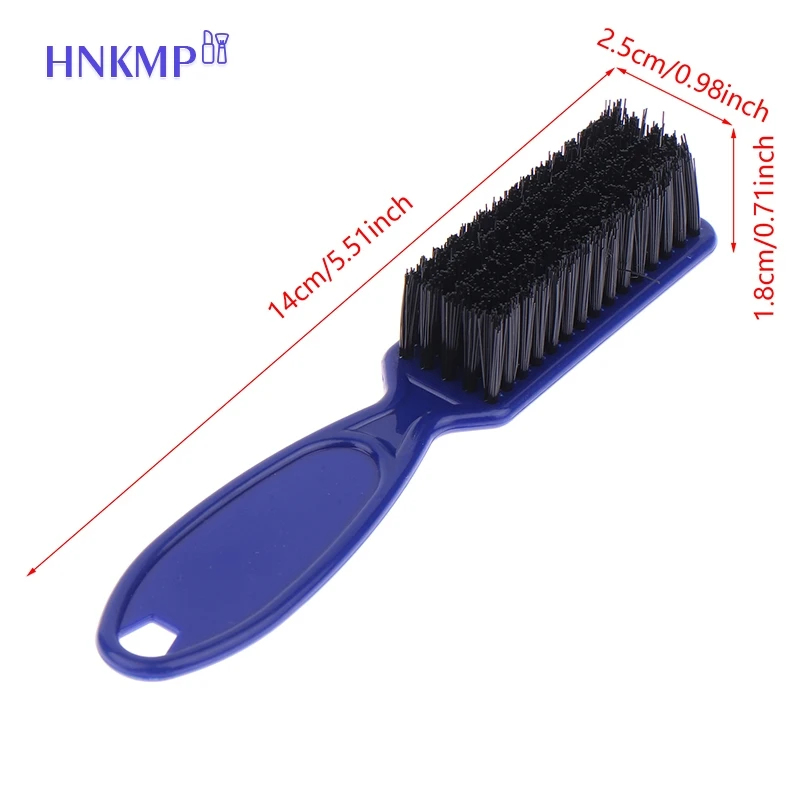 1 Stuk 14Cm Plastic Handvat Kappersborstel Voor Zacht Haar Reinigingsborstel Kapper Nek Stofdoek Gebroken Haar Verwijderen Kam Haar Styling Tools Kam