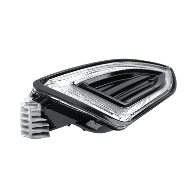 For Ford Edge 2015 2016 2017 2018 US Version Auto LED Front Bumper DRL Daytime Running Drive Light Fog Lamp Cover Frame Grille - view 4