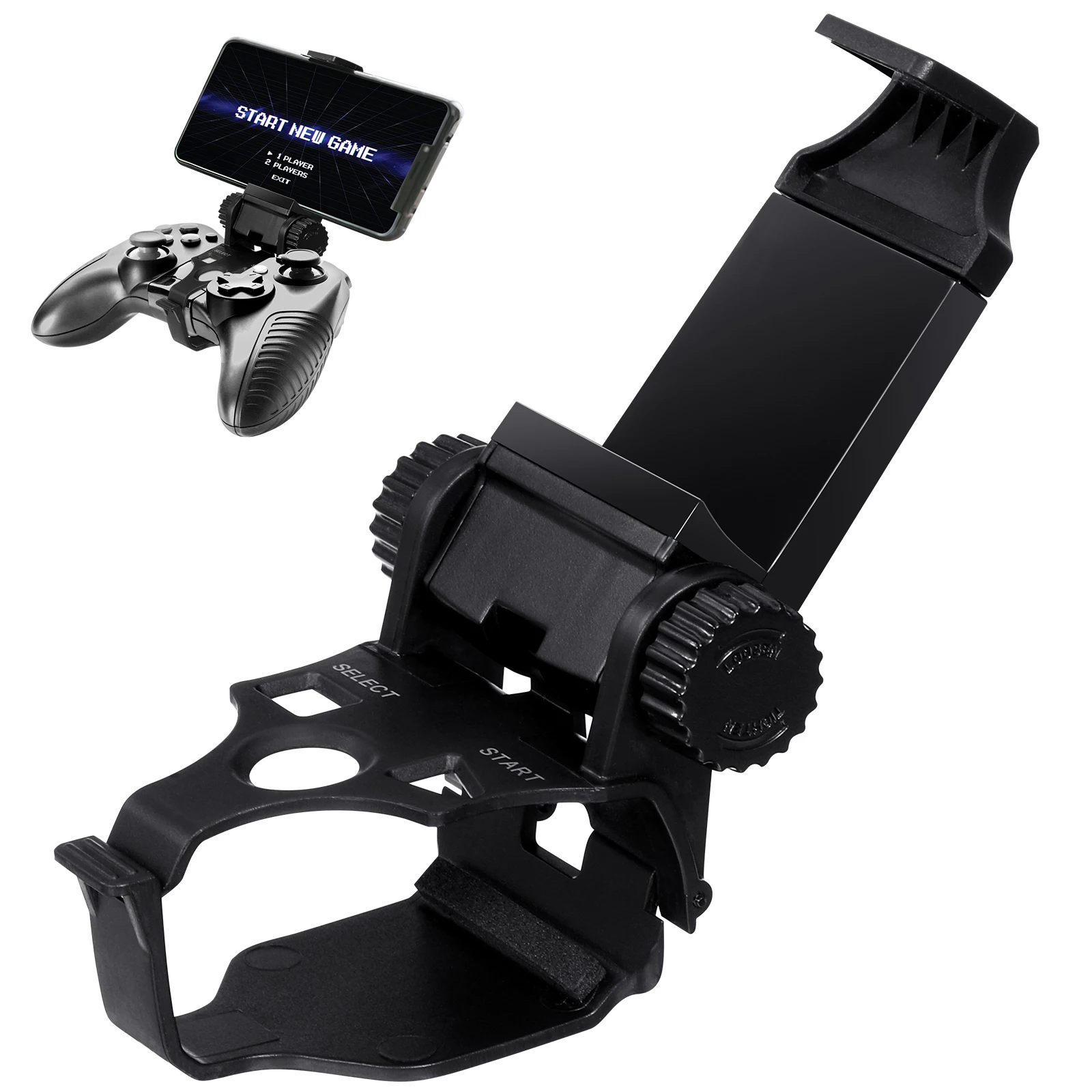 

Game Controller Clip For Game Controller Holder Smartphone Gamepad Cradle Bracket Gamepad Cradle Mount Stand Bracket Black