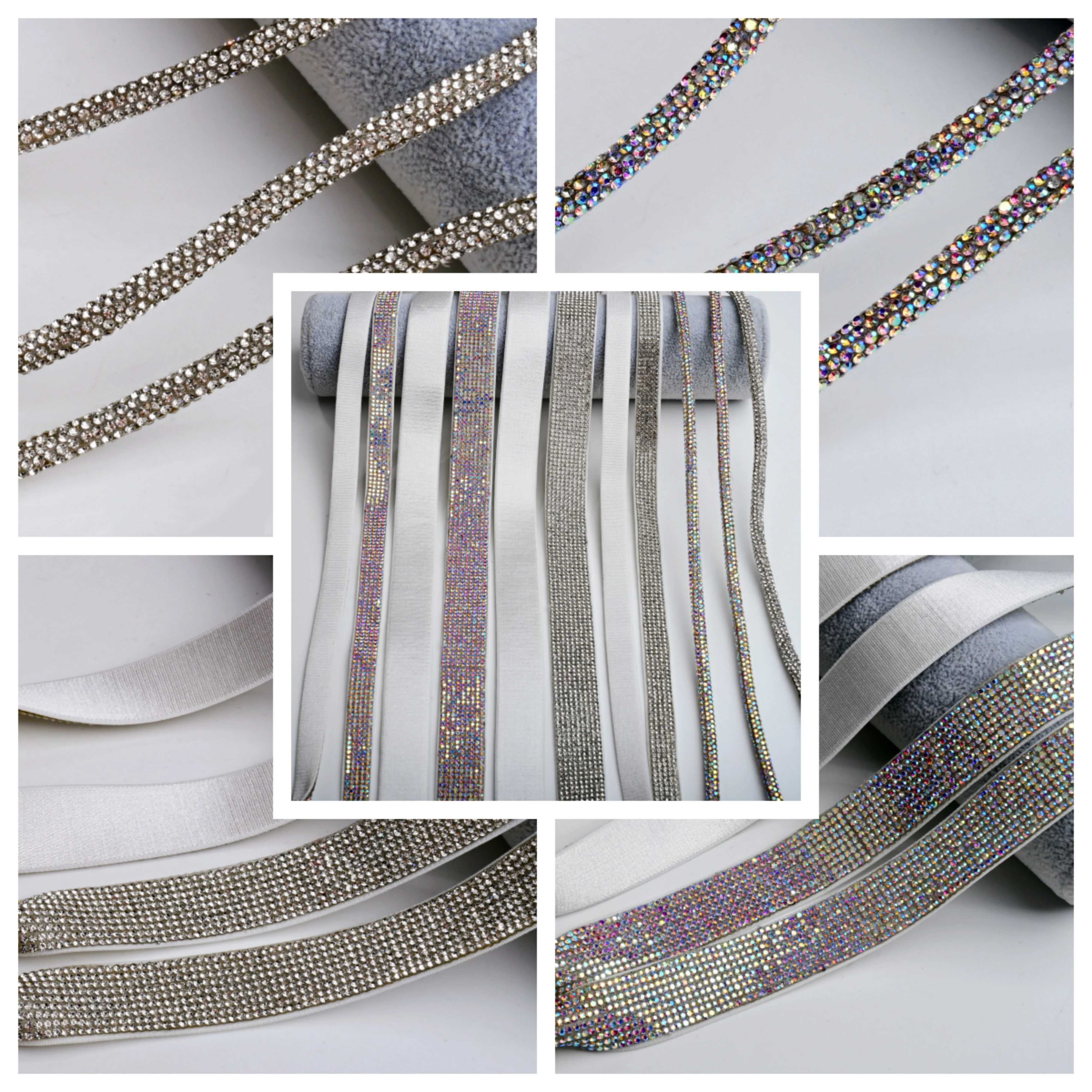 New Creative Handmade Diamond Embedded Mobile Phone Lanyard Fashion Accessory Crystal Glass Hanging Ornament for Clothing And Ba