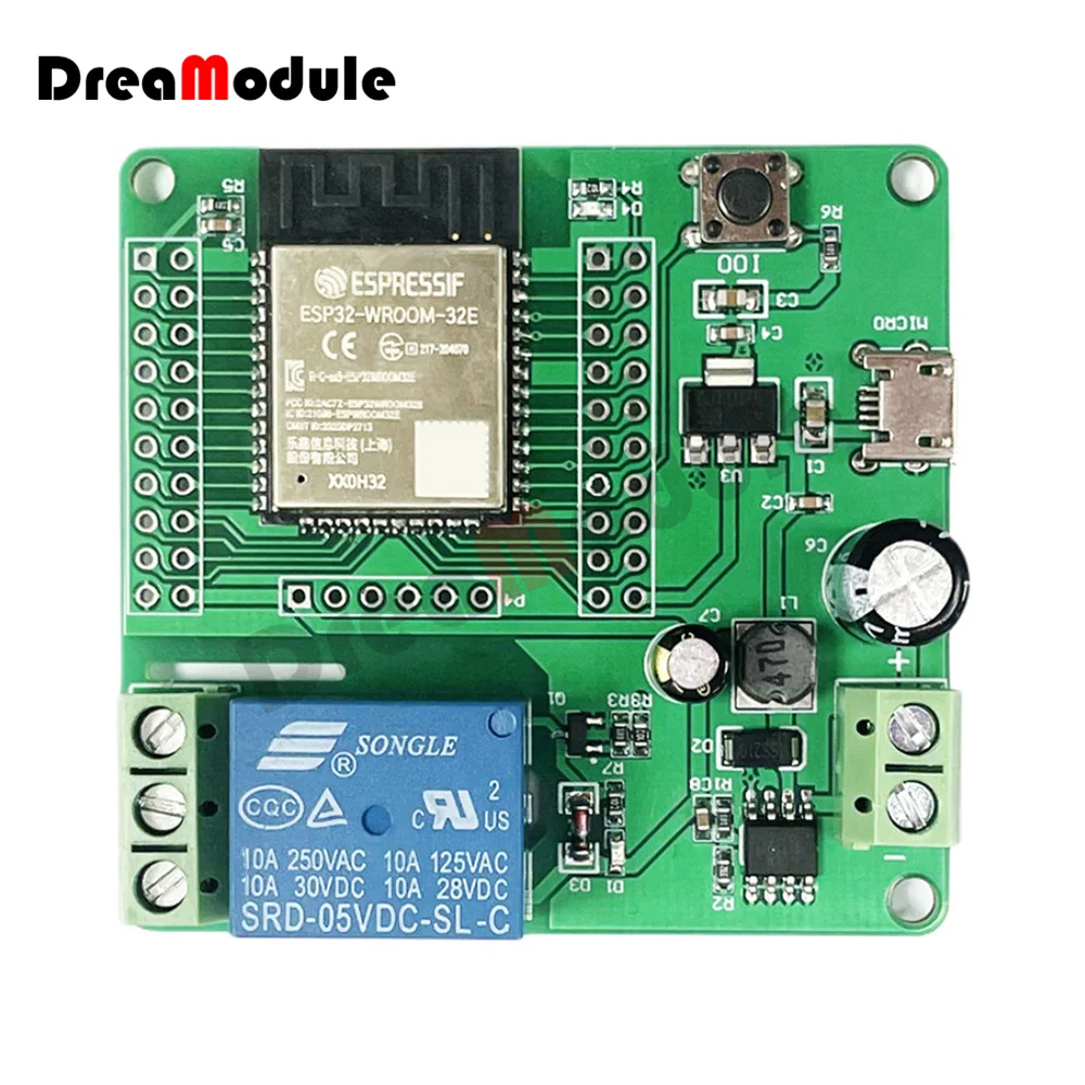 Imagem -03 - Placa de Desenvolvimento Módulo de Relé Único Dc760v Adequado para Desenvolvimento Secundário Casa Inteligente Controle sem Fio 200 Pcs Esp32-wroom