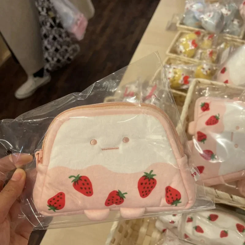 Cute Sumikko Gurashi Makeup Bag New Outdoor Travel Packing Bag Cartoon Embroidered Storage Pouch A Birthday Gift For A Friend