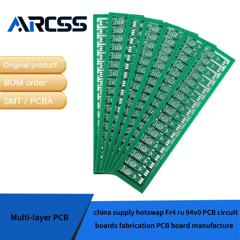 

china supply hotswap Fr4 ru 94v0 PCB circuit boards fabrication PCB board manufacture