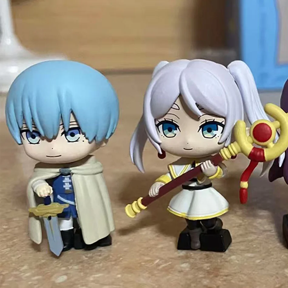 4pcs Frieren: Beyond Journey's End Anime Figure Sitting Fern Action Figures Frieren Noodle Stopper Figure Model Toys view 4