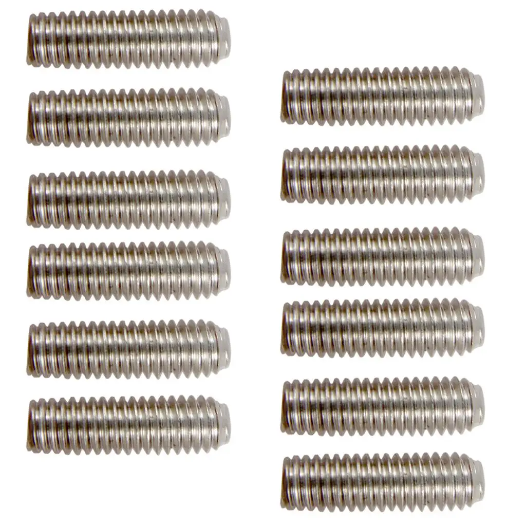 Iron Tremolo Bridge String Lock Screws Saddle Hexagon Bolts Silver Guitar Hardware for Guitar to Assemble