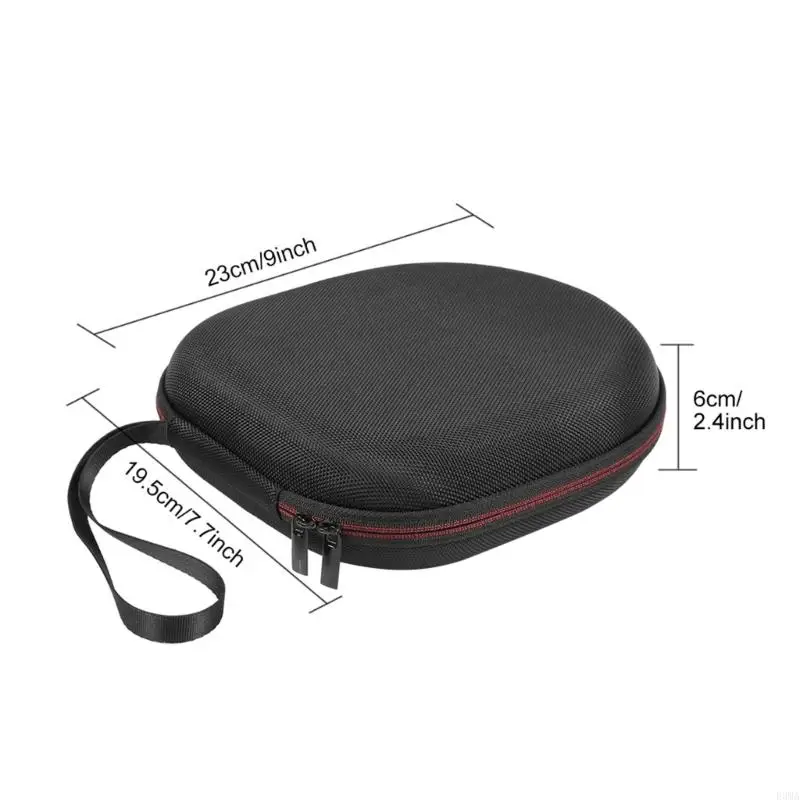 F3MA Bolsa armazenamento para fone ouvido com alças mão para fone ouvido PTOZOHT2